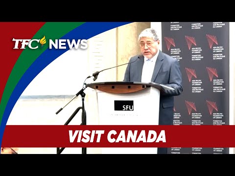 PH foreign affairs chief Enrique Manalo visits Canada for 75th year of PH-Canada ties TFC News