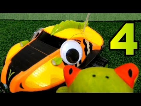 Swampy and the Counting Frogs: Trapped Behind Lava! Let's Drive and Count with Swampy!