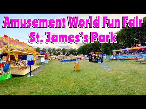 Amusement World Fun Fair St. James’s Park Vlog 19th September 2020