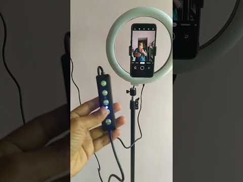 Unboxing RGB ring light with Tripod stand | #meesho products review under 600/- #shorts #viral