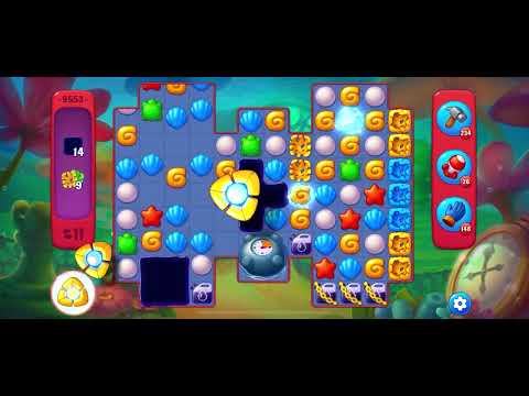 Fishdom Hard level 9553 no boosters フィッシュダム ハード