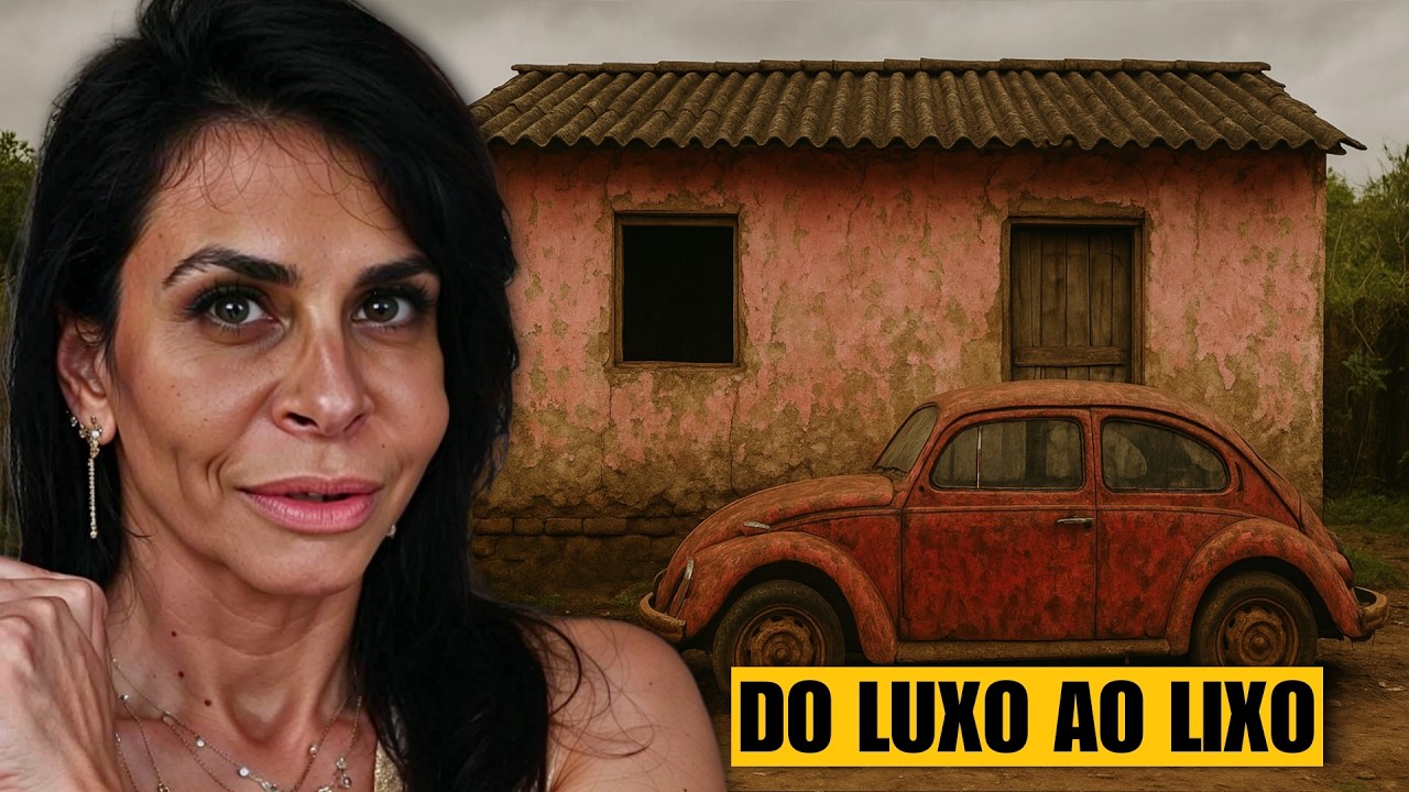 As Milionárias Brasileiras que Perderam Tudo e Ficaram Sem Casa  Para Morar- Do luxo ao Lixo!