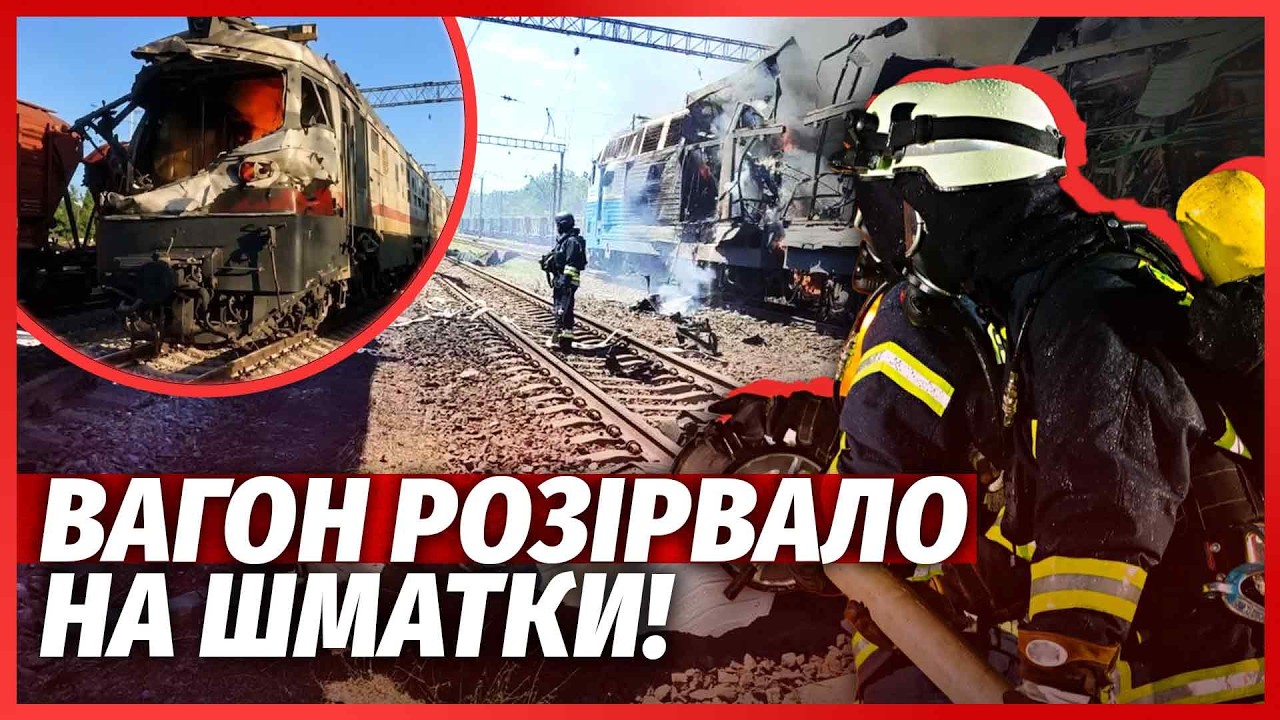 💣ТЕРМІНОВО! Жах на ОДЕЩІНІ. Потяг РОЗІРВАЛО ВІД ВИБУХУ. Є загиблі. РОЗНЕСЛИ ?