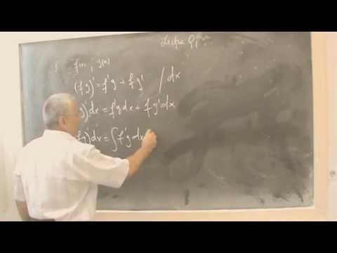 Lectia BAM  1 - Formulele integralelor simple - Integrarea prin parti