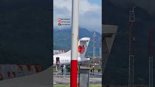 Download lagu Momen indah view Bandara Ende saat pesawat landing.PK-WHP | KOE-ENE | ATR 72 - 600 mp3