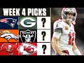 NFL Week 4 Betting Preview: EXPERT Picks for SUNDAY NIGHT FOOTBALL + AFTERNOON Games | CBS Sports HQ