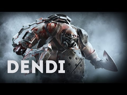 NaVi.Dendi Pudge Gameplay Dota 2