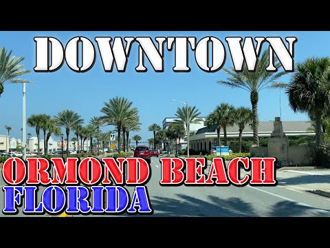 Ormond Beach - Florida - 4K Downtown Drive