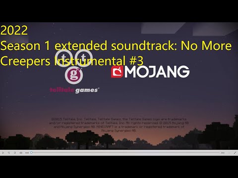 Minecraft Story Mode My gameplay walkthroughs - Minecraft Story Mode Season 1 extended soundtrack: No More Creepers Instrumental #3