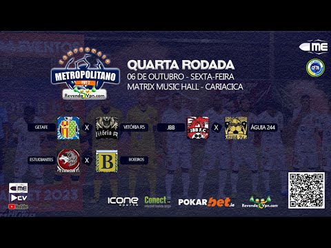 4ª RODADA CAMPEONATO METROPOLITANDO REVENDA VPN 2023 - DIA 02
