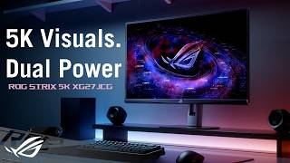 ROG Global First 5K Dual Mode Gaming Monitor Strix 5K XG27JCG