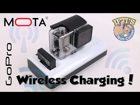 Mota Wireless Charger & Power Bank for GoPro Hero 3/3+/4 - REVIEW