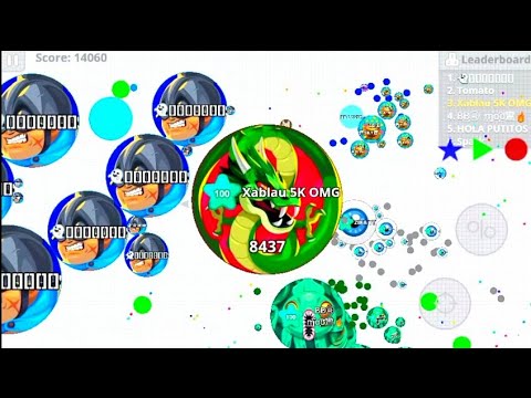 AGARIO MOBILE - Epic REVENGE vs TEAM! // Macro // #X6K