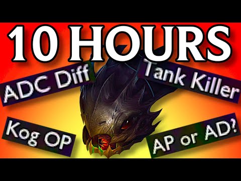 I Spent 10 HOURS Learning Kogmaw To PROVE He's AMAZING