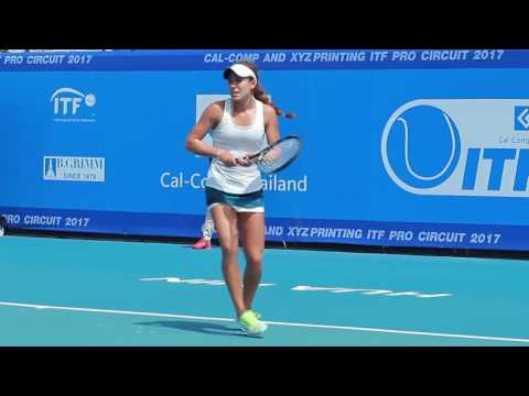 Cal Comp & XYZprinting ITF Pro Circuit 2017 Michaela Haet - Chihiro Muramatsu