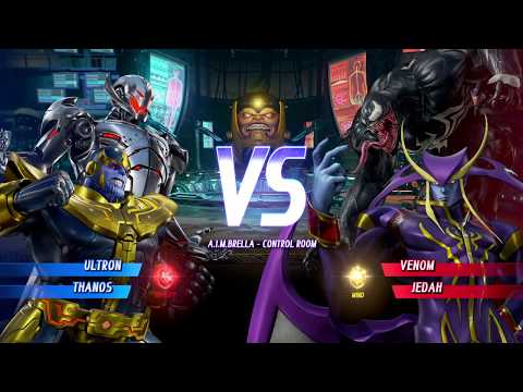 MARVEL VS. CAPCOM: INFINITE Ultron Thanos vs Venom Jedah