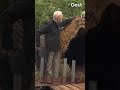 Wie heeft er een plekje voor deze bijzondere boomstronk van Jan (87) ? | RTV Oost