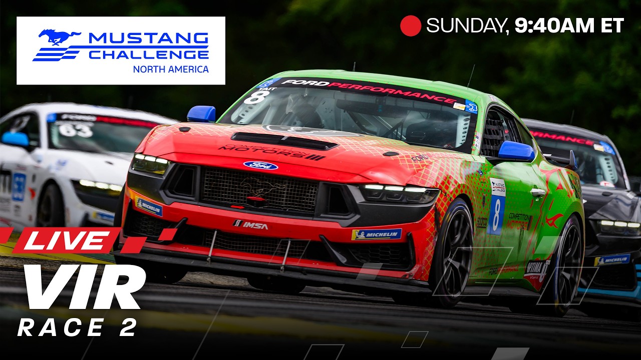 2026 IMSA Mustang Challenge at VIR | Race 2 | Ford Racing | Alton, Virginia