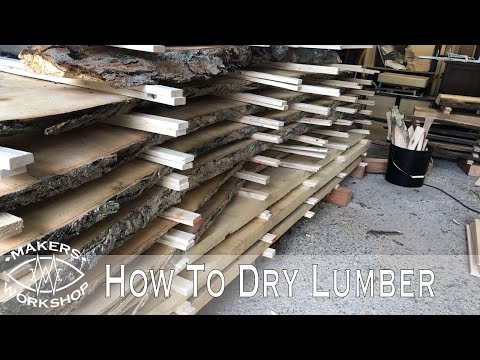 How I Dry Wood Fast // Tips and Tricks