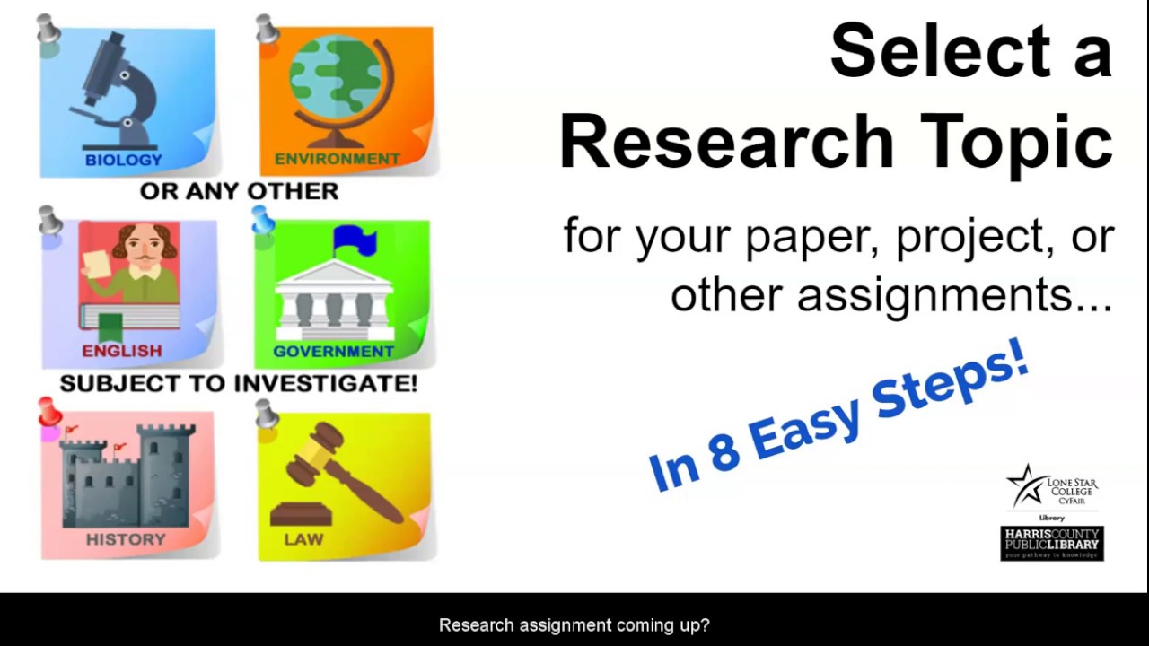 Select a Research Topic