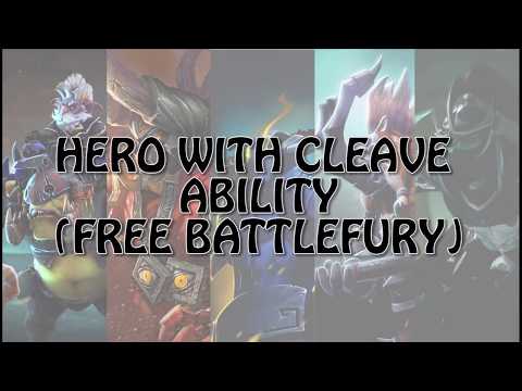 6 Heroes with free battlefury (Cleave) #Dota 7.07