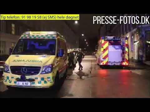 Person er natten til lørdag faldet fra stillads i København.