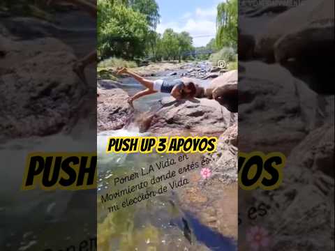 Push up 3 apoyos ! #rio #trapiche #sanluis #naturaleza