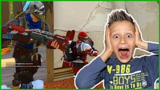 Son & Dad Fortnite DUOs Action