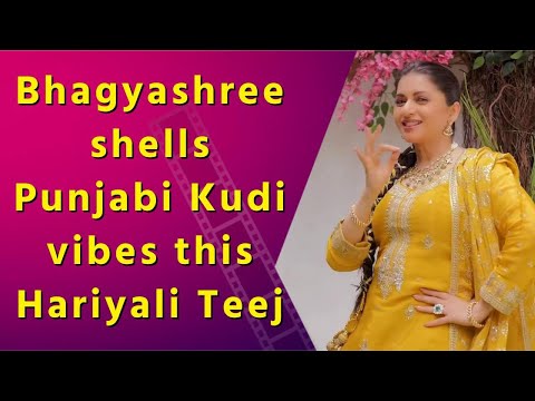 Bhagyashree wishes fans a Happy Hariyali Teej with a gorgeous video featuring her punjabi roots!