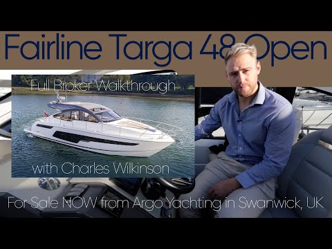 Fairline Targa 48 'Alex' ***FOR SALE*** Full Walkthrough with Charles Wilkinson - FOR SALE