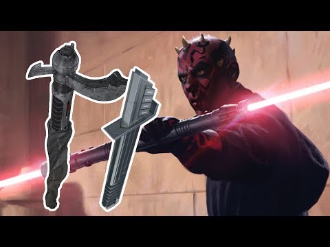 Every Lightsaber Wielded by Darth Maul