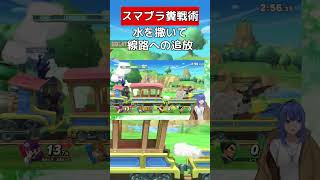 水撒きによる線路追放【スマブラSP】 #vtuber #スマブラsp #マリオ