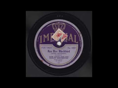 Sam Lanin's Dance Orchestra - Bye Bye Blackbird