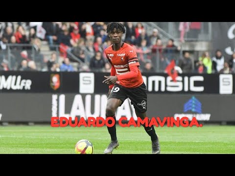 RENNES 16 YRS OLD RISING STARS EDUARDO CAMAVINGA 🆚 PSG || 03/08/2019.