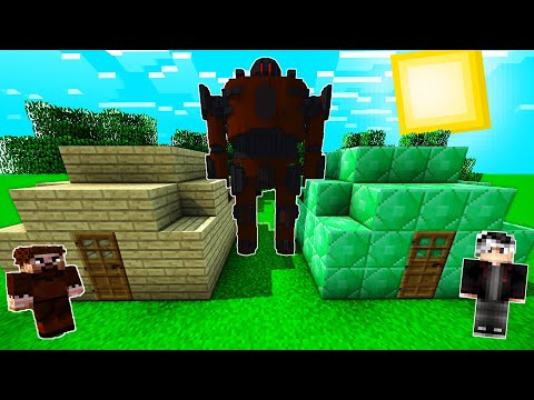 DEV ROBOT VS EV! 🏡 - Minecraft