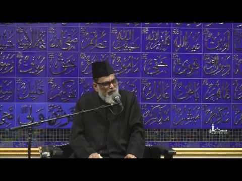 Lecture 7 - Dr. Syed Qasim Mujtaba Kamoonpuri - Muharram 1438 - Masjid-e-Ali