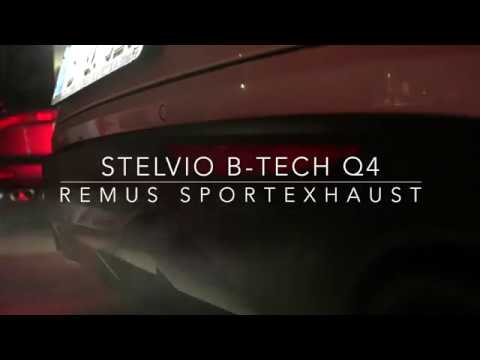 ItaloEcu - Alfa Romeo Stelvio B Tech Q4 Remus Sport Exhaust