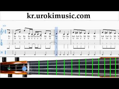 바이올린 레슨 Axel F - Crazy Frog 악보 um-i359