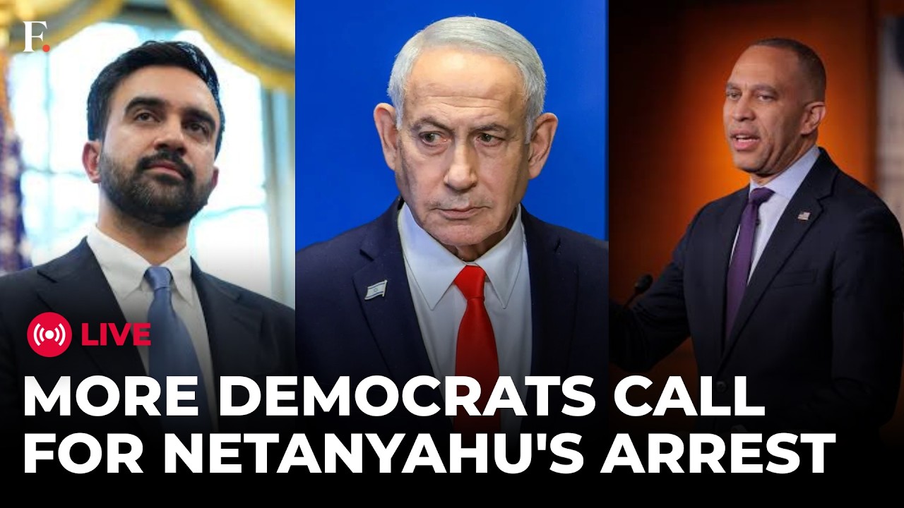 BREAKING LIVE: Hakeem Jeffries, Ro Khanna Back Mamdani’s Call for Netanyahu’s Arrest | US News