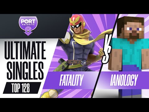 Fatality vs ianology - Ultimate Singles: Top 128 - Port Priority 6 | Cpt Falcon vs Steve