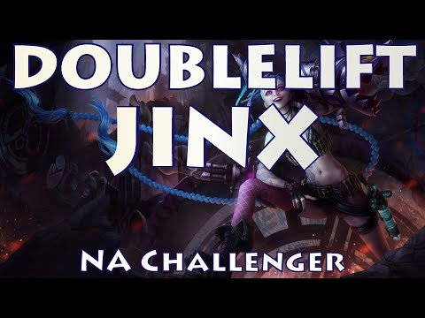 Doublelift Jinx, Duo with Aphromoo vs Cloud 9's bot lane