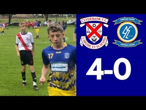 Highlights | Clydebank 4-0 DYFL