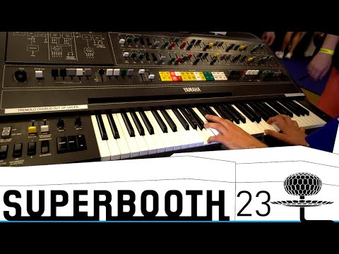 Playing the Yamaha CS-80 at Superbooth (2023)