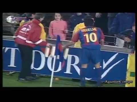 Juan Roman Riquelme vs Real Madrid Derby 2002/2003 Short Version