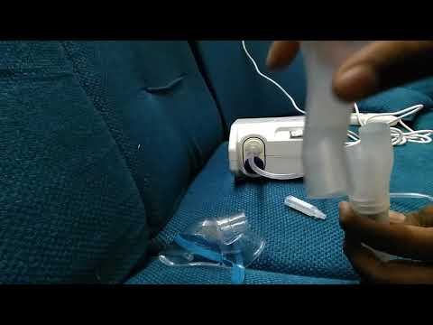 How to use a OMRON NC-C25S nebulizer ,how to change its air filter