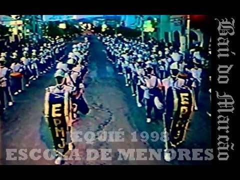 FANFARRA DA ESCOLA DE MENORES - JEQUIÉ 1998 - BAÚ DO MARCÃO