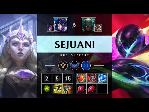 Sejuani Support vs Pyke - EUW Diamond Patch 25.18