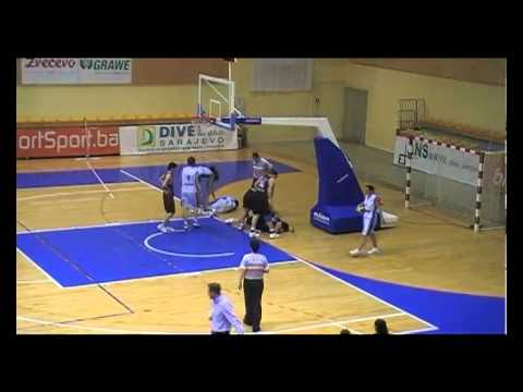 basket.ba: 10 kolo /Ž - 6/ Željezničar - Mladi Krajišnik 60 : 85