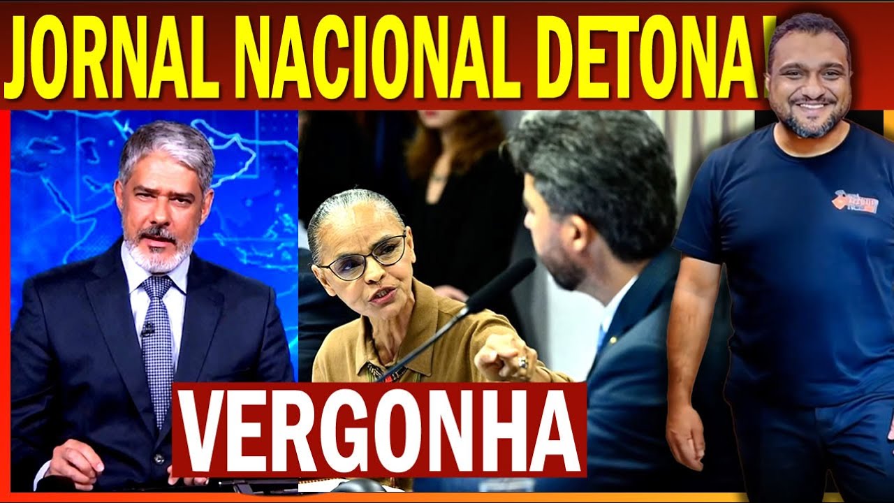 Jornal Nacional DETONA: 8 minutos de reportagem sobre o ATAQUES à Marina Silva