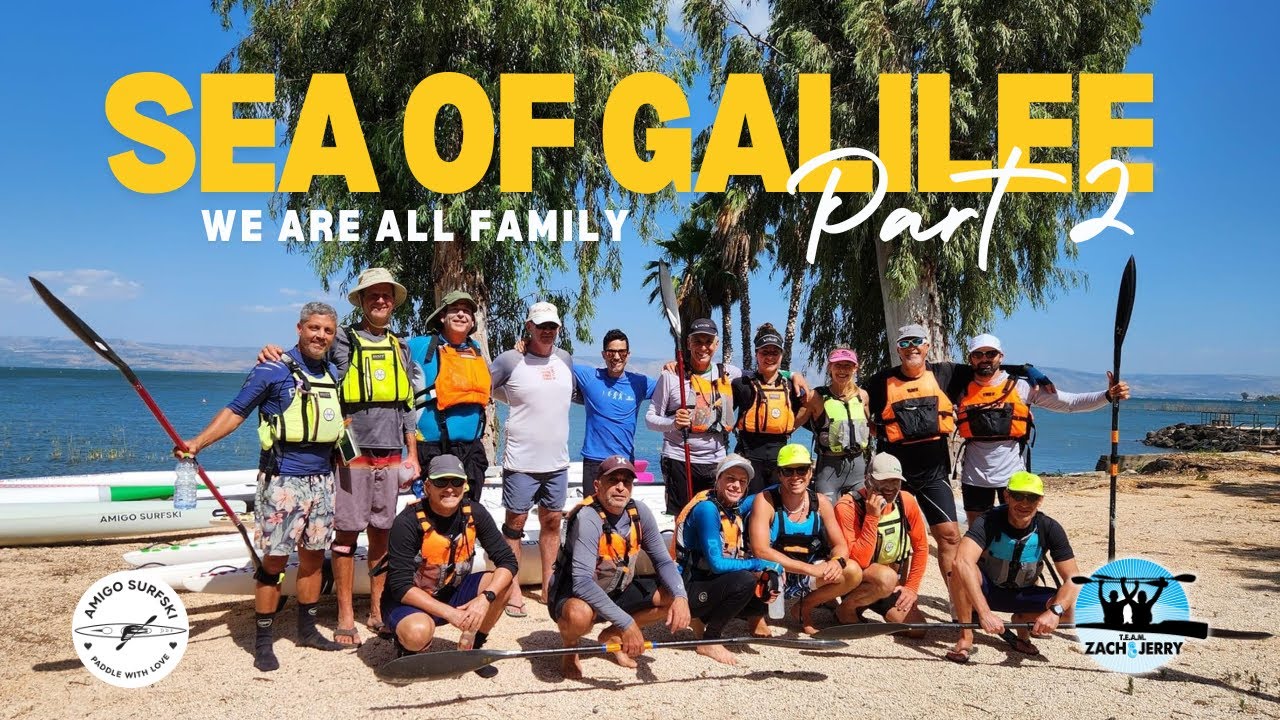 🌊Sea of Galilee Part 2🙏 - We are all FAMILY❤️